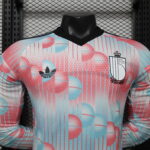 2026 Long Sleeve Player Version Belgium National Team Away Football Shirt 1:1 Thai Quality - 图片 3