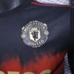 2025/2026 Player Version Manchester United Special Edition Black Red Football Shirt 1:1 Thai Quality - 图片 6