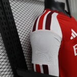 2026/2027 Player Version Long Sleeve Arsenal Home Football Shirt 1:1 Thai Quality - 图片 6