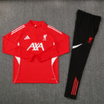 2025/2026 Liverpool Red Half-Pull Training Suit  1:1 Thai Quality Set - 图片 2