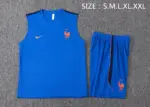 2026/2027 France Vest Training Suit Football Shirt 1:1 Thai Quality Set - 图片 3