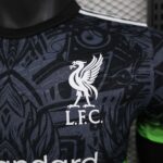 2024/2025 Player Version Liverpool Special Edition Black and Green Football Shirt 1:1 Thai Quality - 图片 6