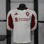2025/2026 Player Version Long Sleeve Liverpool Away Football Shirt 1:1 Thai Quality