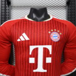 2026/2027 Player Version Long Sleeve Bayern Munich Home Football Shirt 1:1 Thai Quality - 图片 3