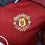 2025/2026 Player Version Long Sleeve Manchester United Home Football Shirt 1:1 Thai Quality - 图片 6