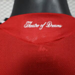 2025/2026 Player Version Long Sleeve Manchester United Home Football Shirt 1:1 Thai Quality - 图片 4