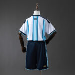 2026 Argentina National Team Home Football Shirt 1:1 Thai Quality Kids Size - 图片 2