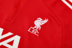 2025/2026 Liverpool Red Half-Pull Training Suit  1:1 Thai Quality Set - 图片 5