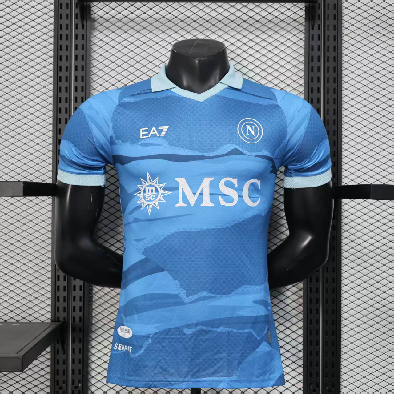 370a90f481fa435696530c094597db50 2024/2025 Player Version Napoli Partenope Limited Edition Soccer Jersey 1:1 Thai Quality - 图片 1