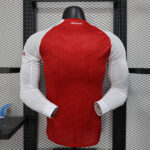 2025/2026 Player Version Long Sleeve Arsenal Home Football Shirt 1:1 Thai Quality - 图片 2