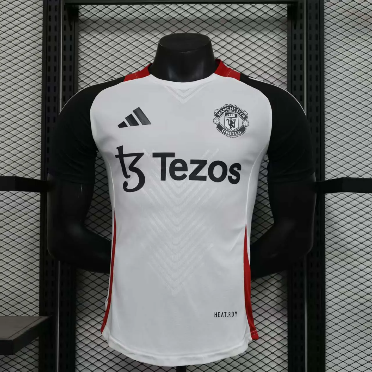 396fe722d356943198779f056bbfda69 2024/2025 Player Version Manchester United Pre-race suit Football Shirt 1:1 Thai Quality - 图片 1