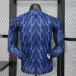 2025-2026 Long Sleeve Players Version Arsenal FC Away Football Shirt 1:1 Thai Quality - 图片 2