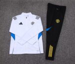 2025/2026 Manchester Long Zipped Jacket White Football Shirt 1:1 Thai Quality Set - 图片 7