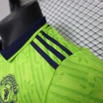 2024/2025 Player Version Manchester United Special Edition Green Football Shirt 1:1 Thai Quality - 图片 7