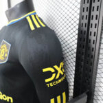 2025/2026 Player Version Long Sleeve Manchester United Third Away Football Shirt 1:1 Thai Quality - 图片 8