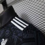 2024/2025 Player Version Liverpool Special Edition Black and Orange Football Shirt 1:1 Thai Quality - 图片 8