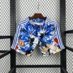 2026/2027 Manchester United x Stone Roses Shorts Blue 1:1 Thai Quality