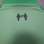 2025/2026 Player Version Liverpool Goalkeeper Green Football Shirt 1:1 Thai Quality - 图片 4
