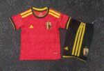 2026 Belgium National Team Home Football Shirt 1:1 Thai Quality Kids Size - 图片 3