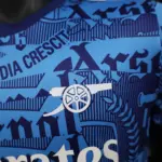 2024/2025 Player Version Arsenal Special Edition Blue Football Shirt 1:1 Thai Quality - 图片 6