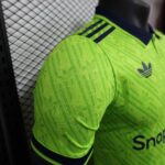 2024/2025 Player Version Manchester United Special Edition Green Football Shirt 1:1 Thai Quality - 图片 3