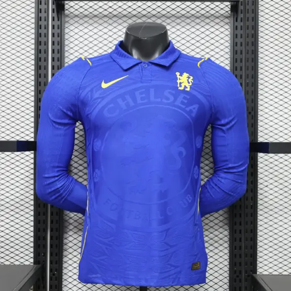 2026/2027 Long Sleeve Player Version Chelsea Home Football Shirt 1:1 Thai Quality
