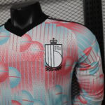 2026 Long Sleeve Player Version Belgium National Team Away Football Shirt 1:1 Thai Quality - 图片 5