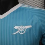 2024/2025 Player Version Arsenal Special Edition Blue Football Shirt 1:1 Thai Quality - 图片 6