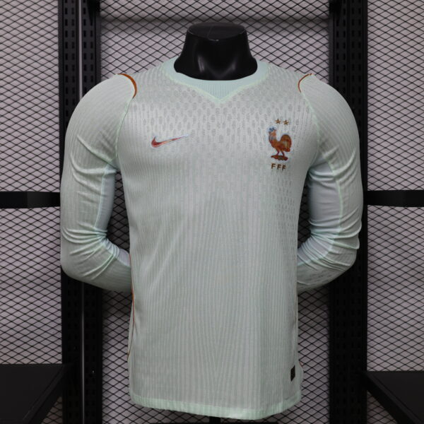 2026 Long Sleeve Player Version France National Team Away Football Shirt 1:1 Thai Quality