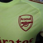 2025/2026 Player Version Arsenal Goalkeeper Yellow Football Shirt 1:1 Thai Quality - 图片 5