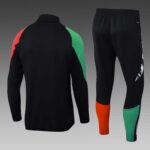 2025/2026 Arsenal Long Zipped Jacket Black Football Shirt 1:1 Thai Quality Set - 图片 2