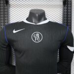 2025/2026 Long Sleeve Player Version Chelsea Third Away Football Shirt 1:1 Thai Quality - 图片 3