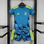 2026 Spain National Team Goalkeeper Football Shirt 1:1 Thai Quality Kids Size