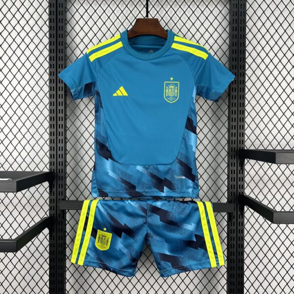 2026 Spain National Team Goalkeeper Football Shirt 1:1 Thai Quality Kids Size