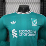 2025/2026 Player Version Long Sleeve Liverpool Third Away Football Shirt 1:1 Thai Quality - 图片 3