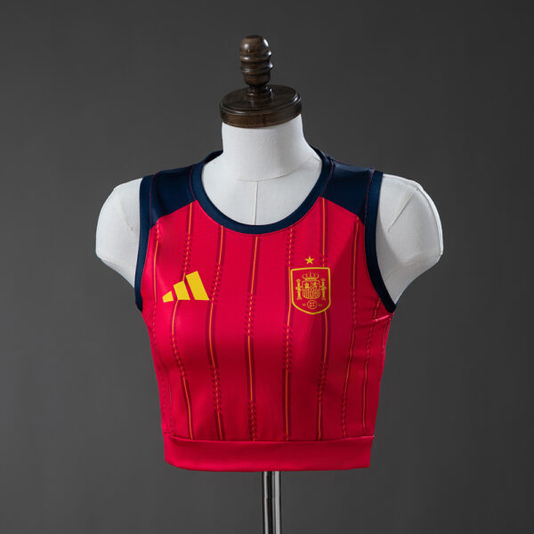 2026 Spain Home Women’s Vest  1:1 Thai Quality