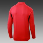 2025/2026 Arsenal Half-Pull Training Suit Red Football Shirt 1:1 Thai Quality Set - 图片 4
