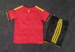 2026 Belgium National Team Home Football Shirt 1:1 Thai Quality Kids Size - 图片 4