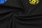 2025/2026 Manchester United Player version Half-Pull Training Suit Black Football Shirt 1:1 Thai Quality Set - 图片 7