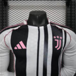 2025/2026 Player Version Long Sleeve Juventus Home Football Shirt 1:1 Thai Quality - 图片 3