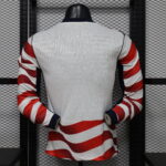 2026 Player Version Long Sleeve United States Home Football Jersey 1:1 Thai Quality - 图片 2