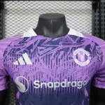 2024/2025 Player Version Manchester United Special Edition Purple Football Shirt 1:1 Thai Quality - 图片 5