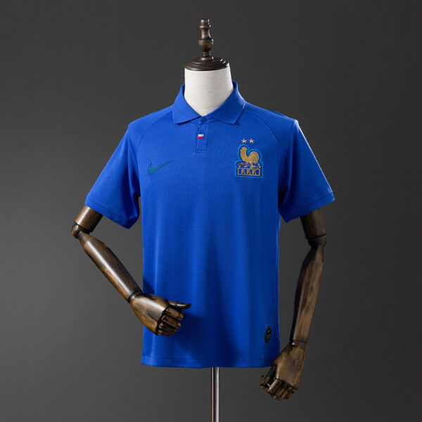France 120th Anniversary Blue Retro Jersey