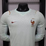 2026 Long Sleeve Player Version France National Team Away Football Shirt 1:1 Thai Quality - 图片 3