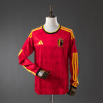 2026 Belgium National Team Home Long-Sleeve Jersey 1:1 Thai Quality