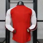 2026/2027 Player Version Long Sleeve Arsenal Home Football Shirt 1:1 Thai Quality - 图片 2