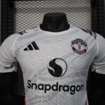 2025/2026 Player Version Manchester United Special Edition White Football Shirt 1:1 Thai Quality - 图片 5