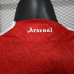 2025/2026 Player Version Long Sleeve Arsenal Home Football Shirt 1:1 Thai Quality - 图片 4