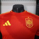 2024  Player Version Spain Home Football Shirt 1:1 Thai Quality - 图片 5