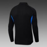 2025/2026 Manchester United Half-Pull Training Suit Black Football Shirt 1:1 Thai Quality Set - 图片 4